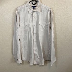 Gap Outlet Button-down Long Sleeve-Shirt - Size XL